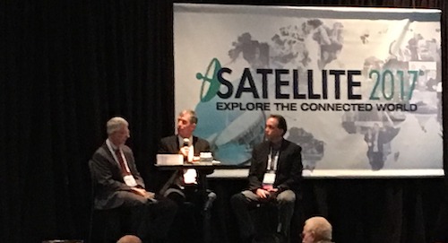 Anokiwave's David Corman speaks at SatShow2017