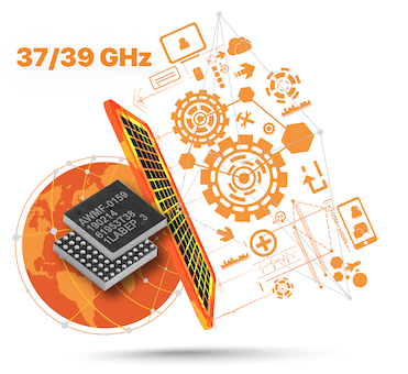 Industry's most complete portfolio of 37/39 GHz silicon ICs for 5G networks