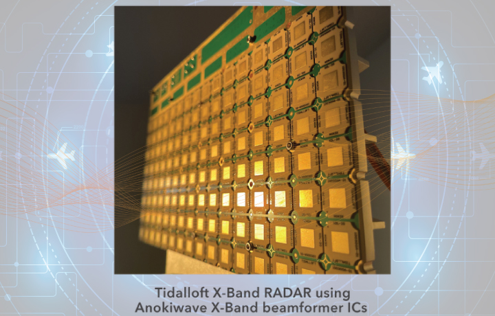 Anokiwave, Inc. and Tidalloft Announce Collaboration for X-band RADAR Aviation Solutions